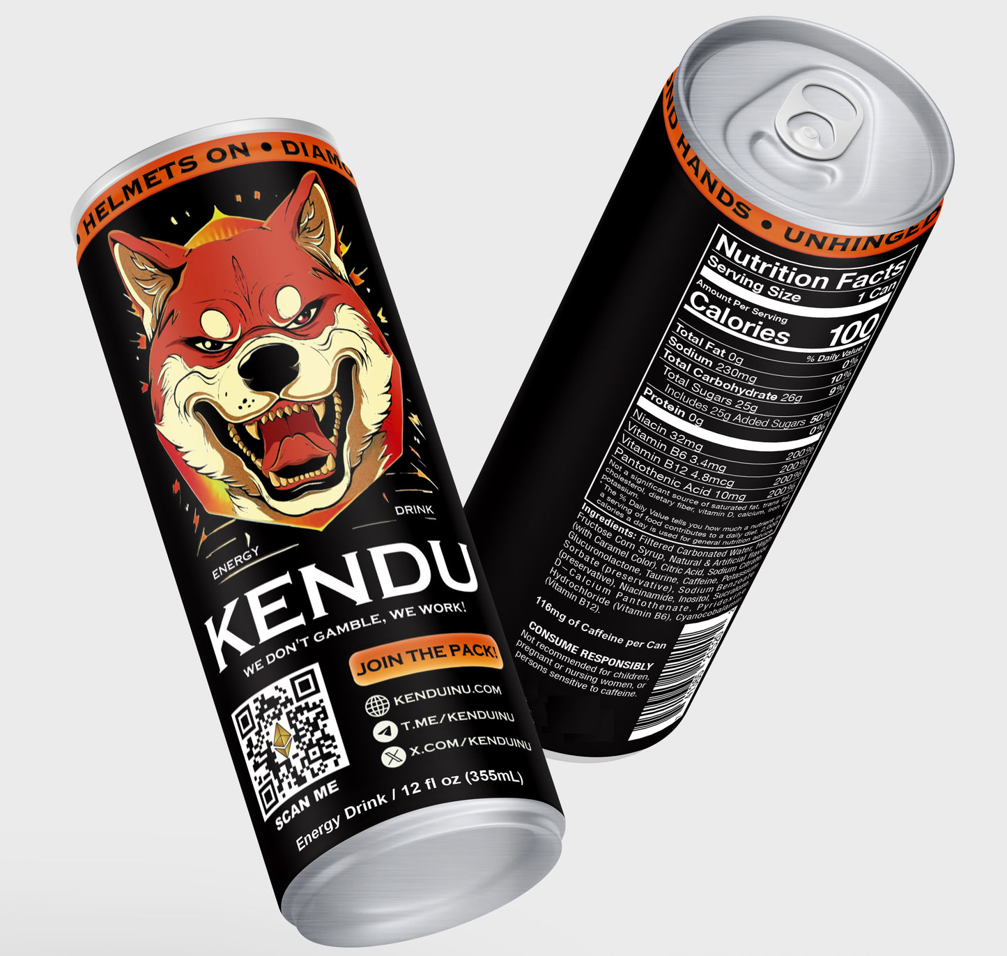 12oz Kendu Energy Drink PRESALE - (Ships to USA / CAN / AUS)