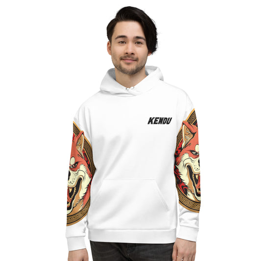 Kendu Unisex Hoodie #2 - White