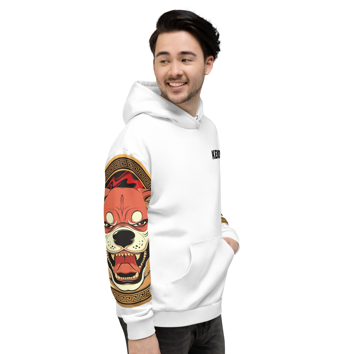 Kendu Unisex Hoodie #2 - White