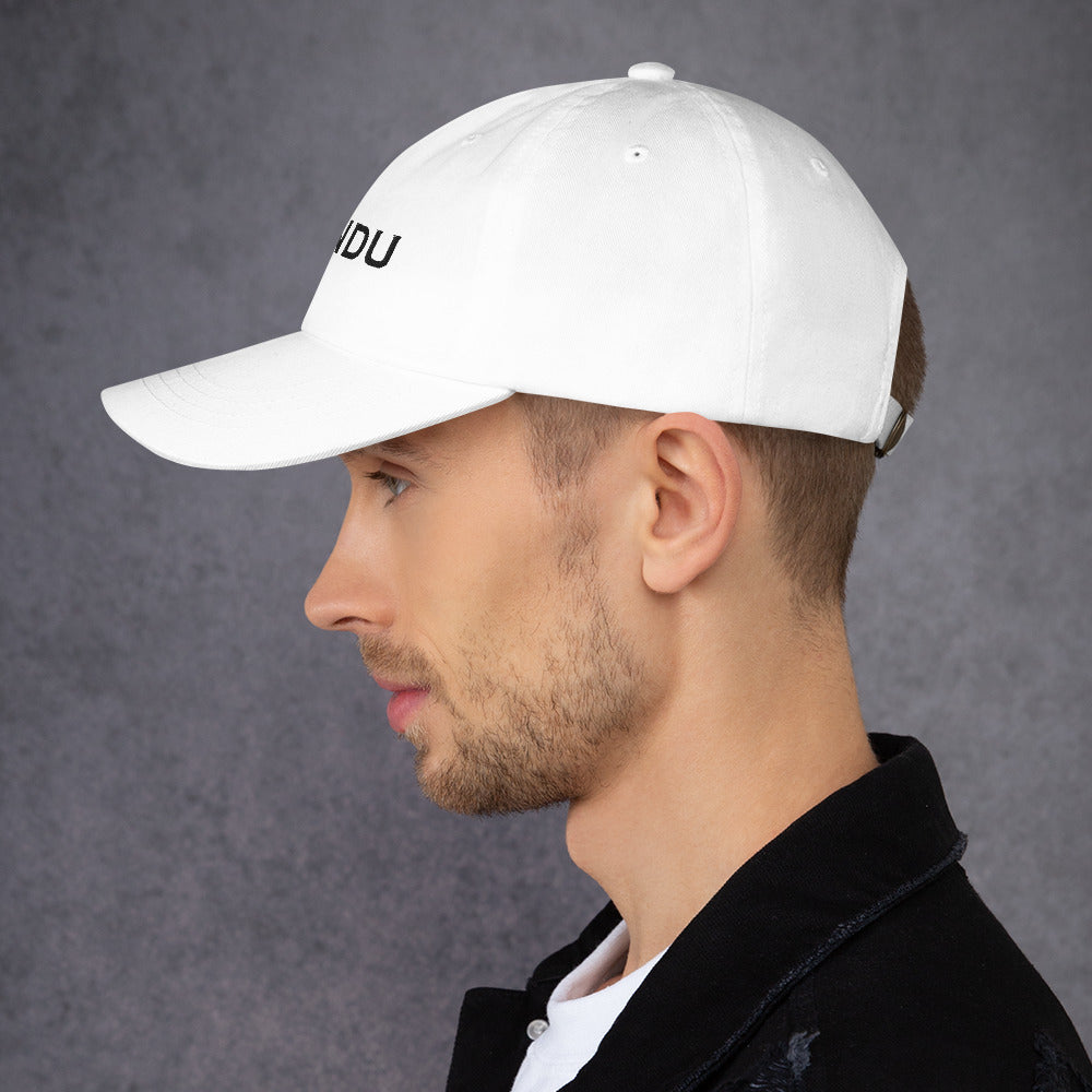 Unisex Kendu Dad Hat, White