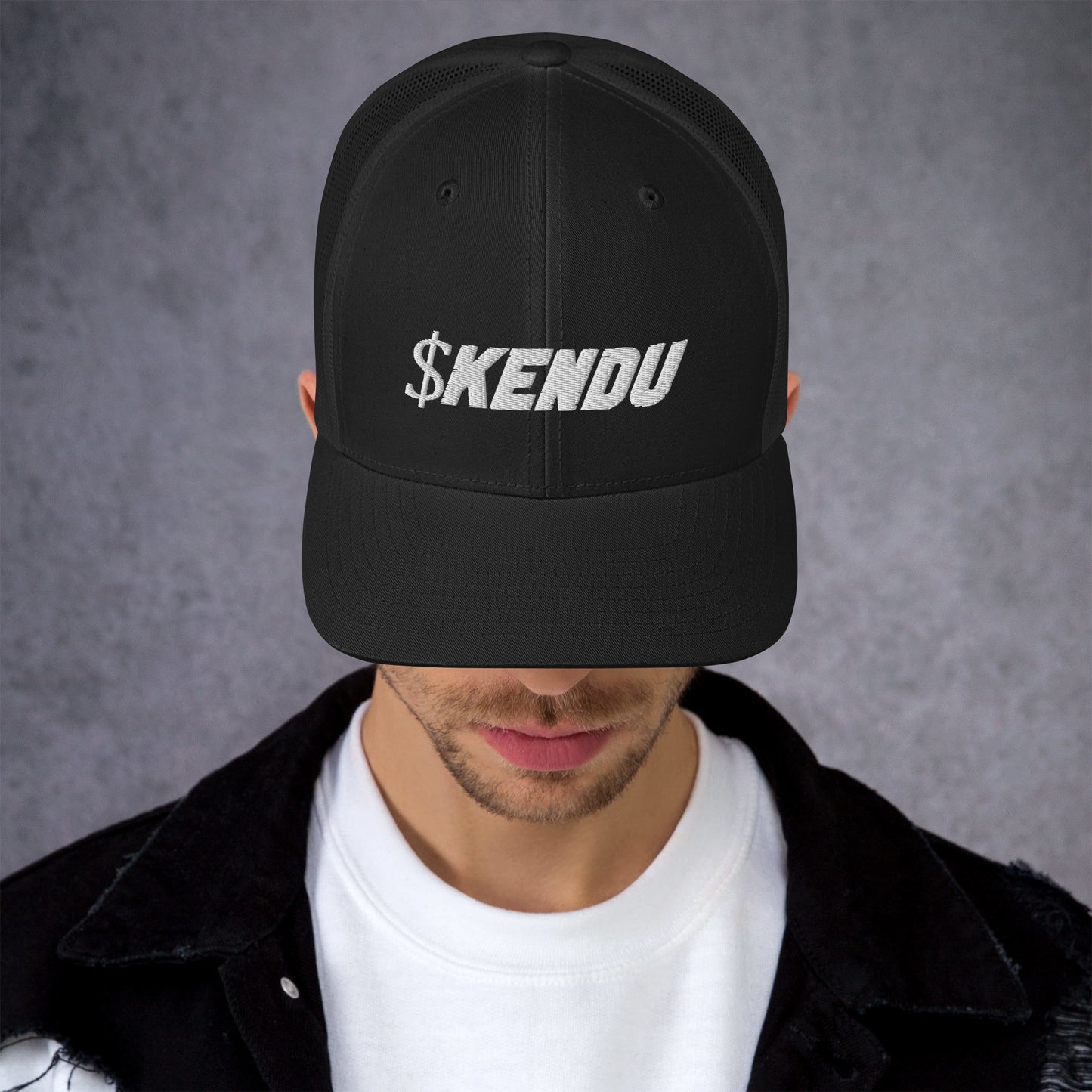 Kendu Trucker Hat, Black